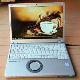 ノートパソコン パナソニック レッツノートCF-SZ5、オフィス付き設定不要①！
