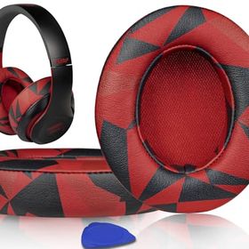イヤーパッド イヤークッション Beats Studio3 ＆ Studio2 Wired / Wireless ワイヤレスヘッドホン 交換パッド A1914 / B0500 / B0501 ヘ