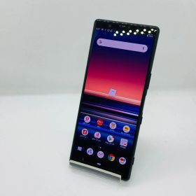 ★【中古品】 Xperia 5 SO-01M SO-01M 64GB ブラック docomo 管理:dSNm