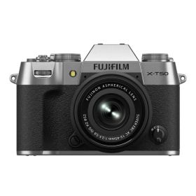 FUJIFILM(フジフィルム) FUJIFILM X-T50 XC15-45mmレンズキット シルバー 日英2言語設定モデル