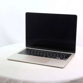 ソフマップ 〔中古品〕 MacBook Air 13.6-inch Early-2024 MRXT3J／A Apple M3 8コアCPU_8コアGPU 8GB SSD256GB スターライト 〔26.3 Tahoe〕【258】