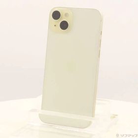 ソフマップ 〔中古品〕 iPhone15 Plus 128GB イエロー MU0A3J／A SIMフリー【262】