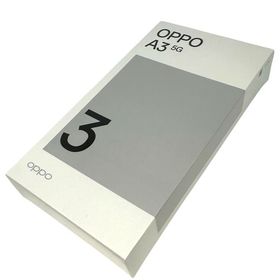 【未開封品】OPPO A3 5G A402OP 128GB パープル SIMフリー Yモバイル版