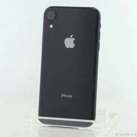 ソフマップ 〔中古品〕 iPhoneXR 64GB ブラック MT002J／A SIMフリー【349】