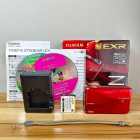【難あり】FUJIFILM FinePix Z700EXR レッド 元箱付