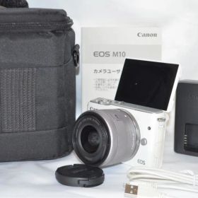 ❤️人気ホワイト❤️Wi-Fi &自撮り❤️Canon EOS M10