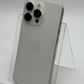【中古B】iPhone 16 Pro Max 256GB ホワイトチタニウム バッテリー【87%】