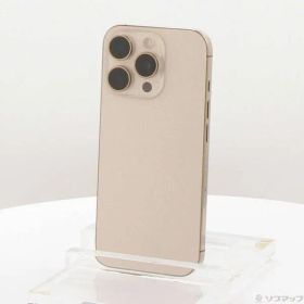 ソフマップ 〔中古品〕 iPhone16 Pro 128GB デザートチタニウム FYMX3J／A SIMフリー【297】