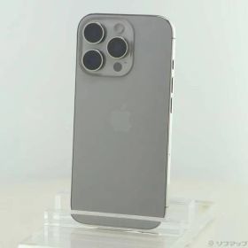 ソフマップ 〔中古品〕 iPhone16 Pro 128GB ナチュラルチタニウム MYMY3J／A SIMフリー【258】