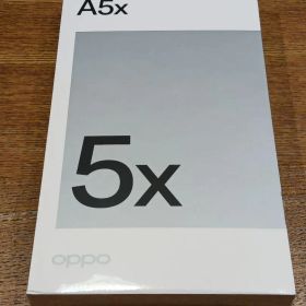 新品未開封 OPPO A5x 4GB/128GB ホワイト CPH2725