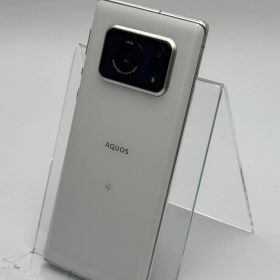 【中古B】AQUOS R6 A101SH ホワイト SIMフリー 白ロム