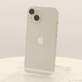 ソフマップ 〔中古品〕 iPhone14 128GB スターライト MPUQ3J／A SIMフリー【349】