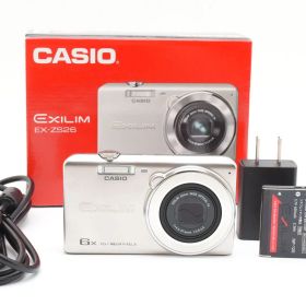 ★極上★カシオ CASIO EXILM EX-ZS26 シルバー コンパクトデジタルカメラ