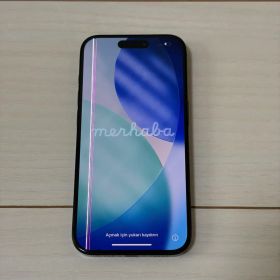Apple iPhone 15 Pro 本体 ブラック 画面ノイズあり