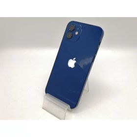 【中古】Apple au 【SIMロック解除済み】 iPhone 12 128GB ブルー MGHX3J/A【大須アメ横】保証期間1ヶ月【ランクC】