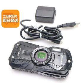 美品 RICOH WG-50 ブラック 即日発送 コンデジ RICOH 本体 あすつく 土日祝発送OK