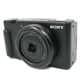 [中古] ソニー VLOGCAM ZV-1F コンパクトデジタルカメラ sony-vlogcam-zv-1f-bc ブラック [良い(B)]