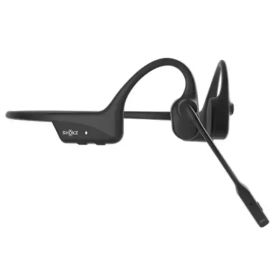 ブルートゥースイヤホン 耳かけ型 骨伝導 OpenComm2 Black SKZ-EP-000022 [骨伝導型 /Bluetooth対応]