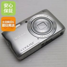 美品 COOLPIX A300 シルバー 即日発送 コンデジ Nikon 本体 土日祝発送OK 04000