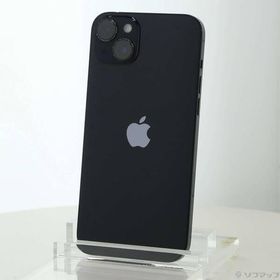 〔中古〕Apple(アップル) iPhone14 Plus 256GB ミッドナイト MQ4J3J／A SIMフリー〔247-ud〕