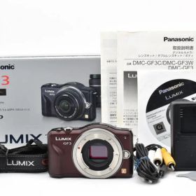 超美品 パナソニック Lumix DMC-GF3 ミラーレスデジタルカメラボディ