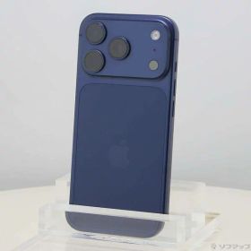 【中古】Apple(アップル) iPhone17 Pro 512GB ディープブルー MG8C4J／A SIMフリー 【344-ud】