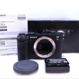【7,549回 美品】SONY α7CII ボディ ブラック新品ボディキャップ付