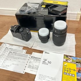 【美品】Nikon Z50 ダブルズームキット メーカー保証付 付属品完備