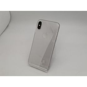 【中古】Apple docomo 【SIMロック解除済み】 iPhone X 64GB シルバー MQAY2J/A【広島本通】保証期間１ヶ月【ランクC】