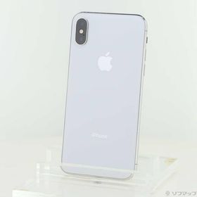 〔中古〕Apple(アップル) iPhoneX 256GB シルバー MQC22J／A SIMフリー〔247-ud〕