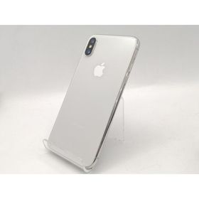 【中古】Apple au 【SIMロック解除済み】 iPhone X 256GB シルバー MQC22J/A【広島本通】保証期間１ヶ月【ランクC】