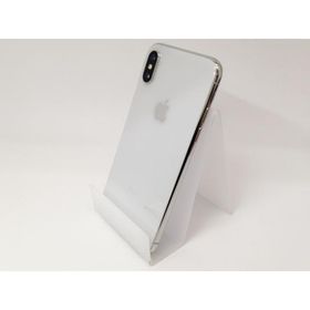 【中古】Apple au 【SIMロック解除済み】 iPhone X 256GB シルバー MQC22J/A【戸塚】保証期間１ヶ月【ランクC】