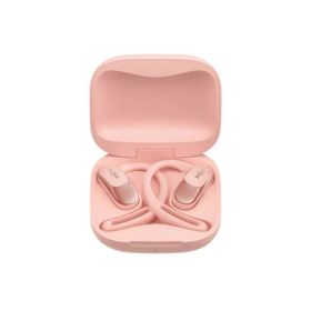 ショックス ワイヤレス イヤホン 左右分離 IP54 最大6時間 USB-C OpenFit Air SKZ-EP-000027 ピンク系