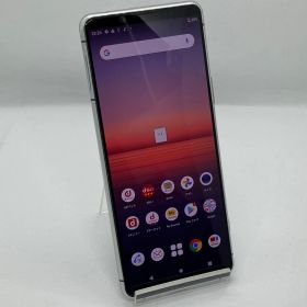 ★【訳あり品】 Xperia 5 II SO-52A SO-52A 128GB シルバー docomo 管理:UyJh