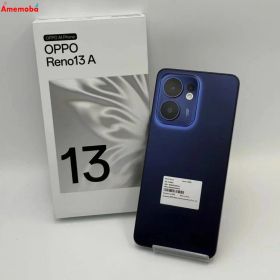 【中古】OPPO Reno13 A 8GB/128GB アイスブルー OPG05 AU版SIMフリー 美品