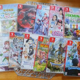 Switch ソフト 聖剣 ドラクエ テイルズ ピクミン マイクラ ルーン