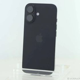 ソフマップ 〔中古品〕 iPhone16 128GB ブラック MYDQ3J／A SIMフリー【297】