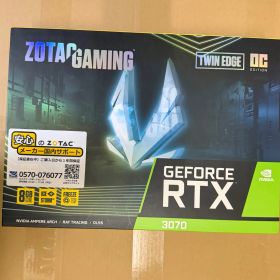 ZOTAC Gaming GEFORCE RTX 3070 Twin Edge OC LHR 8GB GDDR6 256ビット 3つのDP + HDMI