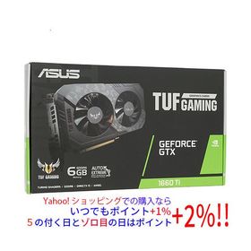 爆買【中古】ASUSグラボ TUF-GTX1660TI-6G-EVO-GAMING PCIExp 6GB 元箱あり