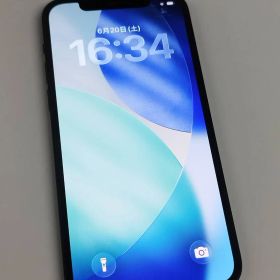 【SIMフリー】iPhone 12/A2402/64GB/ブラック〈MGHN3J/A〉