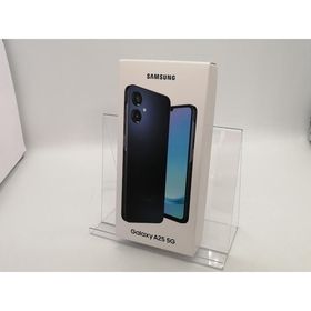 【未使用】SAMSUNG UQmobile 【SIMフリー】 Galaxy A25 5G ブラック 4GB 64GB SCG33【三宮駅前】保証期間３ヶ月