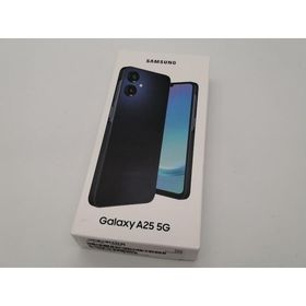 【未使用】SAMSUNG UQmobile 【SIMフリー】 Galaxy A25 5G ブラック 4GB 64GB SCG33【広島本通】保証期間３ヶ月