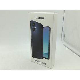 【未使用】SAMSUNG UQmobile 【SIMフリー】 Galaxy A25 5G ブラック 4GB 64GB SCG33【千葉】保証期間３ヶ月