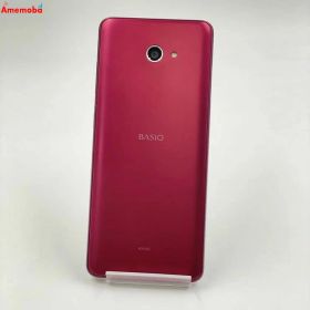 【中古】BASIO4 32GB ワインレッド KYV47 AU版SIMフリー 美品