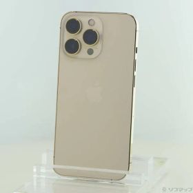 ソフマップ 〔中古品〕 iPhone13 Pro 128GB ゴールド MLUH3J／A SIMフリー【276】