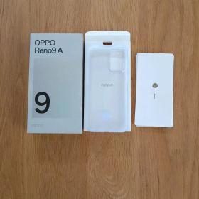 SIM フリーOPPO reno 9 A ホワイト 物理 SIM が2枚入ります