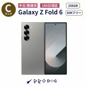 【中古品】SAMSUNG Galaxy Z Fold6 256GB 中古Cランク SIMフリー SCG28 アイシーブルー / ファントムブラック
