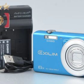 【中古】Casio カシオ EXILIM EX-ZS25 ブルー コンパクトデジタルカメラ
