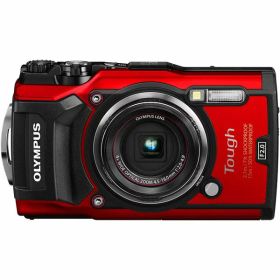 【中古】オリンパス OLYMPUS デジタルカメラ Tough レッド TG-5 レッド 1200万画素CMOS F2.0 15m 防水 100kgf耐荷重 GPS+電子コンパス&内蔵Wi-Fi TG-5 RED カメラ 中古 人気 おすすめ 高画質