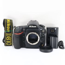 Nikon D810 ボディ ニコン フルサイズ 一眼レフカメラ シャッター回数123,018枚 並品 完動 保証付｜D007